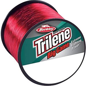 Berkley Trilene® Big Game™, Fishing Line, Monofilament, Allround Fishing,Unisex, Red, 0.45mm 12.5kg 27lb 600m Berkley Trilene® Big Game™, Fishing Line, Monofilament, Allround Fishing,Unisex, Red, 0.45mm 12.5kg 27lb 600m