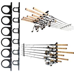 Rush Creek Creations Ceiling Fishing Rod Holder - Garage Organization - Maximize Space Rush Creek Creations Ceiling Fishing Rod Holder - Garage Organization - Maximize Space
