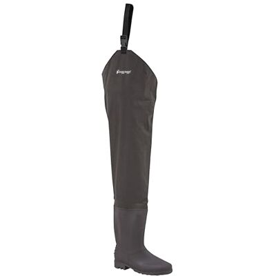 FROGG TOGGS Rana II PVC Bootfoot Hip Wader, Cleated or Felt Outsole FROGG TOGGS Rana II PVC Bootfoot Hip Wader, Cleated or Felt Outsole