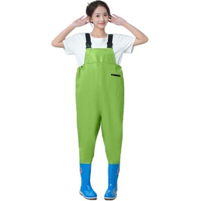 Wansiman Fishing Waders With Pockets Women,Hunting Chest Waders With Boots,Wading Pants Crosswater,Waterproof,Breathable,for Fly Coarse Sea Fishing,Gardening,Outdoor Hunting,Farming,Kayaking Wansiman Fishing Waders With Pockets Women,Hunting Chest Waders With Boots,Wading Pants Crosswater,Waterproof,Breathable,for Fly Coarse Sea Fishing,Gardening,Outdoor Hunting,Farming,Kayaking