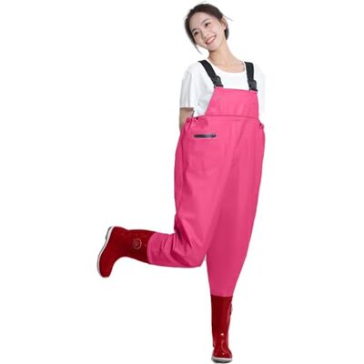 Wansiman Fishing Waders With Pockets Women,Hunting Chest Waders With Boots,Wading Pants Crosswater,Waterproof,Breathable,for Fly Coarse Sea Fishing,Gardening,Outdoor Hunting,Farming,Kayaking Wansiman Fishing Waders With Pockets Women,Hunting Chest Waders With Boots,Wading Pants Crosswater,Waterproof,Breathable,for Fly Coarse Sea Fishing,Gardening,Outdoor Hunting,Farming,Kayaking