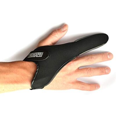 Tronixpro Casting Glove Black Protects your hands when casting fine lines Tronixpro Casting Glove Black Protects your hands when casting fine lines