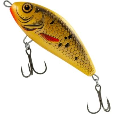 Salmo Fatso Sinking Lipless Crankbait - Dorado Salmo Fatso Sinking Lipless Crankbait - Dorado
