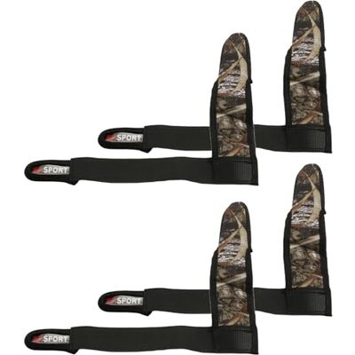 Hopzab 4Pcs Fishing Gloves – Single Finger Anti-Slip Casting Gloves, Professional Braided Line Protector, Ideal for Surf & Sea Fishing Hopzab 4Pcs Fishing Gloves – Single Finger Anti-Slip Casting Gloves, Professional Braided Line Protector, Ideal for Surf & Sea Fishing