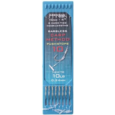 Drennan 4" Carp Method Pushstop Hook Plates: 10 To 10lb Drennan 4" Carp Method Pushstop Hook Plates: 10 To 10lb