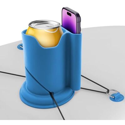 EHOTER Paddle Board Cup Holder Multifunctional Anti-Flip Kayak Accessories Paddle Board Cup Holder for Outdoor Fishing Boat Kayak Paddleboard Accessories EHOTER Paddle Board Cup Holder Multifunctional Anti-Flip Kayak Accessories Paddle Board Cup Holder for Outdoor Fishing Boat Kayak Paddleboard Accessories