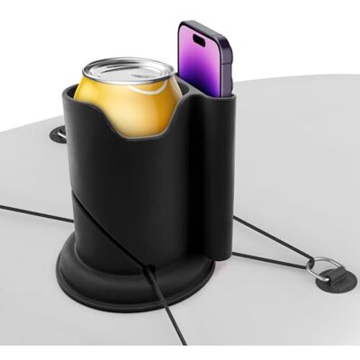 EHOTER Paddle Board Cup Holder Multifunctional Anti-Flip Kayak Accessories Paddle Board Cup Holder for Outdoor Fishing Boat Kayak Paddleboard Accessories EHOTER Paddle Board Cup Holder Multifunctional Anti-Flip Kayak Accessories Paddle Board Cup Holder for Outdoor Fishing Boat Kayak Paddleboard Accessories