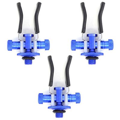 Phoxinus 3 Pack of Anodised Aluminium Butt Rests. Adjustable back/rod rests to suit virtually all rods, rod pods, bank sticks etc. Ideal for carp, course and match fishing Phoxinus 3 Pack of Anodised Aluminium Butt Rests. Adjustable back/rod rests to suit virtually all rods, rod pods, bank sticks etc. Ideal for carp, course and match fishing