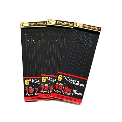 Guru Kaizen Pole Ready Rigs 6 Inch Long: 18 Guru Kaizen Pole Ready Rigs 6 Inch Long: 18