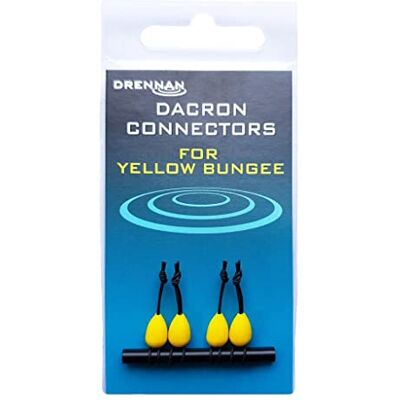 Drennan Dacron Connectors: Yellow 10-12 Drennan Dacron Connectors: Yellow 10-12