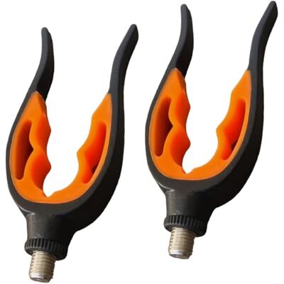 TJR Tackle 2 Rod Rest Heads Coarse Fishing Gripper rear heads TJR Tackle 2 Rod Rest Heads Coarse Fishing Gripper rear heads