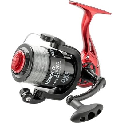 FISHZONE SIRROCO FD3500 SPIN Front Drag Fixed Spool Fishing Reel (Pre Spooled with 8lb Line) Freshwater FISHZONE SIRROCO FD3500 SPIN Front Drag Fixed Spool Fishing Reel (Pre Spooled with 8lb Line) Freshwater