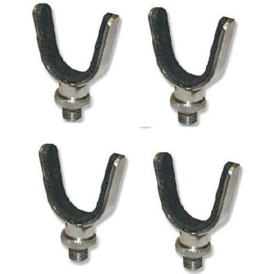 NGT Stainless Steel U Rest /rod rest x 4 coarse fishing NGT Stainless Steel U Rest /rod rest x 4 coarse fishing