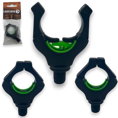 Lidsters Fishing Supplies 3 x Lidsters Rod Rests Secure Rod Back Butt Rest Carp Fishing Grip (3 x green) Lidsters Fishing Supplies 3 x Lidsters Rod Rests Secure Rod Back Butt Rest Carp Fishing Grip (3 x green)
