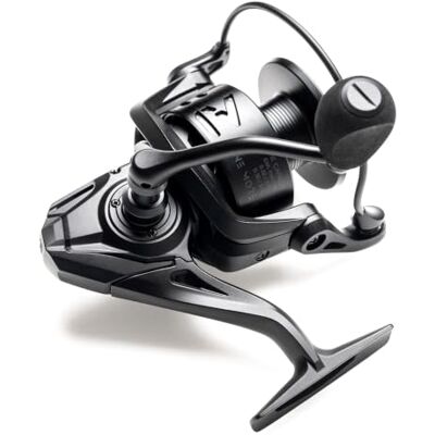 One More Cast OMC 1OF1 Reel Carp, Feeder & Spinning Fishing Reel, 13kg Drag Multi-Purpose Reel with Matte Black Finish, 5+1 Bearings and Dual Spools One More Cast OMC 1OF1 Reel Carp, Feeder & Spinning Fishing Reel, 13kg Drag Multi-Purpose Reel with Matte Black Finish, 5+1 Bearings and Dual Spools
