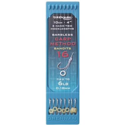 Drennan 4" Carp Method Bandits Hook Plates: 16 To 6lb Drennan 4" Carp Method Bandits Hook Plates: 16 To 6lb