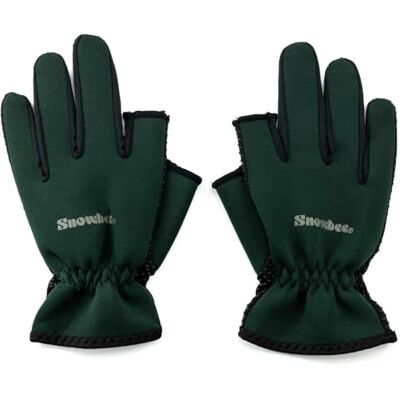 Snowbee Lightweight Neoprene Gloves – A Lightweight Glove With A Nylon Knit Palm & Rubberised ‘Dots’ For Extra Grip, Thumb & Index Finger Left Exposed To Allow Tying Of Knots Or Loading Snowbee Lightweight Neoprene Gloves – A Lightweight Glove With A Nylon Knit Palm & Rubberised ‘Dots’ For Extra Grip, Thumb & Index Finger Left Exposed To Allow Tying Of Knots Or Loading