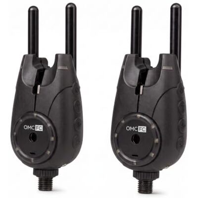 One More Cast OMC FC Bite Alarm Set Carp Fishing Alarms with Wireless Receiver Multicolor LED Wireless Carp Bite Alarms with Receiver, Drop Back Indication & Sensitivity Control for Fishing Rod Pod One More Cast OMC FC Bite Alarm Set Carp Fishing Alarms with Wireless Receiver Multicolor LED Wireless Carp Bite Alarms with Receiver, Drop Back Indication & Sensitivity Control for Fishing Rod Pod