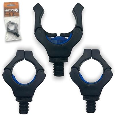 Lidsters Fishing Supplies 3 x Lidsters Deluxe Rod Rests Secure Rod Back Butt Rest Carp Fishing Grip BLUE Lidsters Fishing Supplies 3 x Lidsters Deluxe Rod Rests Secure Rod Back Butt Rest Carp Fishing Grip BLUE