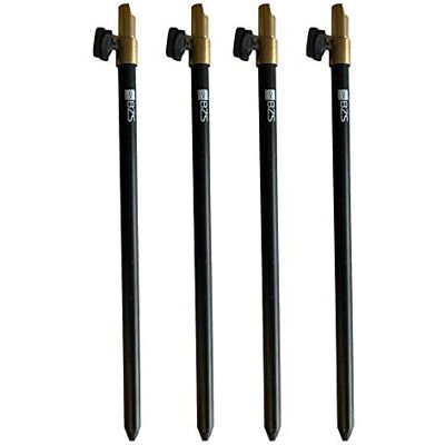 BZS Adjustable Telescopic Black Aluminium Bank Stick Extending Tackle Rod Rest for Carp, Coarse, and Match Fishing BZS Adjustable Telescopic Black Aluminium Bank Stick Extending Tackle Rod Rest for Carp, Coarse, and Match Fishing