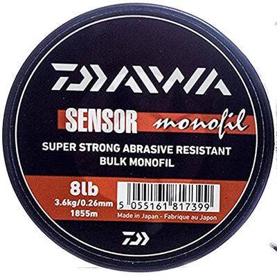 Daiwa SENSOR BULK SPOOL COLOR BROWN BREAKING STRAIN 30lb Daiwa SENSOR BULK SPOOL COLOR BROWN BREAKING STRAIN 30lb