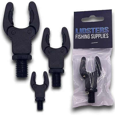 Lidsters Fishing Supplies LFS Black Rod Rests Self Adjusting Secure Rod Back Butt Rest Carp Coarse Fishing Tackle (2) Lidsters Fishing Supplies LFS Black Rod Rests Self Adjusting Secure Rod Back Butt Rest Carp Coarse Fishing Tackle (2)