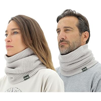 Jeep O102601-J863 J RIBBED TRICOT NECKWARMER J22W Unisex Light Graystone UNI Jeep O102601-J863 J RIBBED TRICOT NECKWARMER J22W Unisex Light Graystone UNI