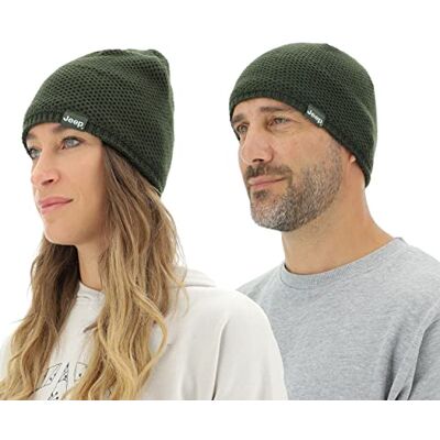 Jeep O102599-E849 J Tricot HAT J22W Unisex Nordic Green UNI Jeep O102599-E849 J Tricot HAT J22W Unisex Nordic Green UNI