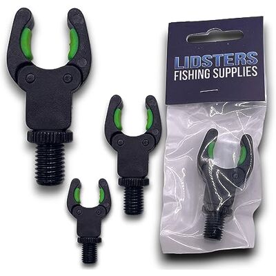 Lidsters Fishing Supplies LFS Green Rod Rests Self Adjusting Secure Rod Back Butt Rest Carp Fishing Tackle (4) Lidsters Fishing Supplies LFS Green Rod Rests Self Adjusting Secure Rod Back Butt Rest Carp Fishing Tackle (4)