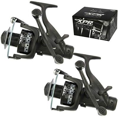 NGT 2x NEW XPR 6000 10BB Carp Coarse Fishing Bait Runner Reel Deluxe Twin Handle NGT 2x NEW XPR 6000 10BB Carp Coarse Fishing Bait Runner Reel Deluxe Twin Handle