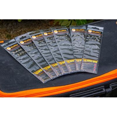 Korda Guru SMWG 6" Bait Band Hair Rigs Barbless Korda Guru SMWG 6" Bait Band Hair Rigs Barbless