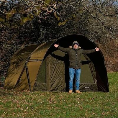 NGT XL Profiler Domed Super Sized 2 Man Bivvy With Hood Bivvy NGT XL Profiler Domed Super Sized 2 Man Bivvy With Hood Bivvy