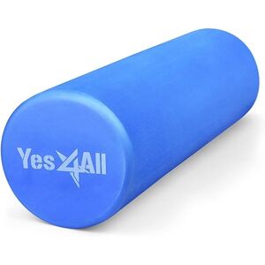 Yes4All Foam Roller Ultra Lightweight Medium Density EVA Fitness Roller 45cm, 90cm Long for Back, Legs, Workouts, Trigger Point Exercise, Gym, Pilates and Yoga, A. Blue Yes4All Foam Roller Ultra Lightweight Medium Density EVA Fitness Roller 45cm, 90cm Long for Back, Legs, Workouts, Trigger Point Exercise, Gym, Pilates and Yoga, A. Blue