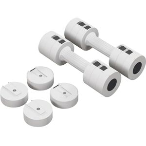 SPORTNOW Adjustable Dumbbell Set of Two, Hand Weights, for Men and Women, Home Gym Workout, A Pair 2.2kg, 3.6kg, 5kg (1.1kg, 1.8kg, 2.5kg Each) SPORTNOW Adjustable Dumbbell Set of Two, Hand Weights, for Men and Women, Home Gym Workout, A Pair 2.2kg, 3.6kg, 5kg (1.1kg, 1.8kg, 2.5kg Each)