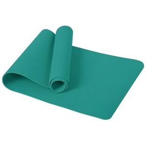 Good Nite Yoga Mat TPE Non-Slip Exercise Fitness Pilates Gymnastics Training Sport Mat Turn Mats Floor Gym with Carry Strap 183 x 61 x 0.6 cm (Turquoise) Good Nite Yoga Mat TPE Non-Slip Exercise Fitness Pilates Gymnastics Training Sport Mat Turn Mats Floor Gym with Carry Strap 183 x 61 x 0.6 cm (Turquoise)