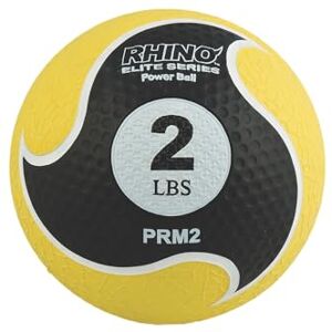 Champion Rhino Elite Medicine Ball (2 pounds), Yellow Champion Rhino Elite Medicine Ball (2 pounds), Yellow