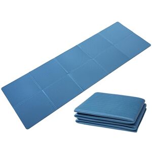 Good Nite Foldable Yoga Mat Non Slip Portable Exercise Fitness Gym Pilates Sport Travel Mat for Women Men 183 x 61 x 0.6 cm (Navy) Good Nite Foldable Yoga Mat Non Slip Portable Exercise Fitness Gym Pilates Sport Travel Mat for Women Men 183 x 61 x 0.6 cm (Navy)