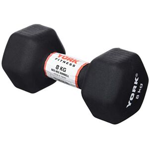 York Fitness York Neo Hex Dumbbells Black, 8 kg York Fitness York Neo Hex Dumbbells Black, 8 kg