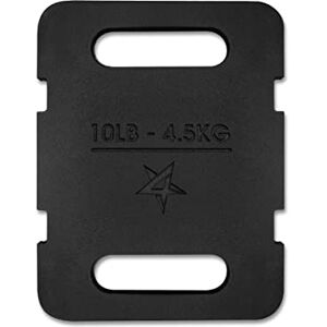 Yes4All L329 Cast Iron Rucking Weight Plate for Backpack, 4,5 KG 10 POUND, Black Yes4All L329 Cast Iron Rucking Weight Plate for Backpack, 4,5 KG 10 POUND, Black