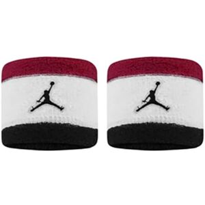 Nike Jordan Terry Wristbands 2-Pack – Basketball Sweatbands – Terry Cloth Sports Wristbands for Training, Cardinal Red/White/Black/Black, One Size Nike Jordan Terry Wristbands 2-Pack – Basketball Sweatbands – Terry Cloth Sports Wristbands for Training, Cardinal Red/White/Black/Black, One Size