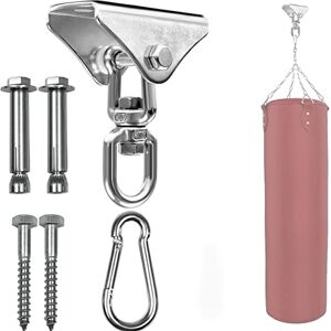 Yes4All ZF94 Heavy Duty Hangers Punch Bag Hook, silver, 360 Degree Rotation 500kg Capacity, 180° & 360°, Punching Bag Mount for Hammocks, Gymnastics, Swing Hook Yes4All ZF94 Heavy Duty Hangers Punch Bag Hook, silver, 360 Degree Rotation 500kg Capacity, 180° & 360°, Punching Bag Mount for Hammocks, Gymnastics, Swing Hook