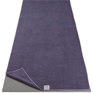 Gaiam Yoga Mat Towel Microfiber Mat-Sized Yoga Towel for Hot Yoga (68" L x 24" W), Heron Lilac Gaiam Yoga Mat Towel Microfiber Mat-Sized Yoga Towel for Hot Yoga (68" L x 24" W), Heron Lilac