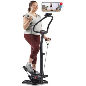Sunny Health & Fitness 2-in-1 Power Stepper with Resistant Bands & Handlebar, Low-Impact Cardio, Height Adjustable, 330 LB Max & SunnyFit® App Enhanced Bluetooth Connectivity SF-S021055 Sunny Health & Fitness 2-in-1 Power Stepper with Resistant Bands & Handlebar, Low-Impact Cardio, Height Adjustable, 330 LB Max & SunnyFit® App Enhanced Bluetooth Connectivity SF-S021055