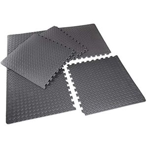 Nicoman Large Interlocking EVA Foam Puzzle Mats, Gym Flooring Matt, Protective Modular Floor Tiles, Non slip Rubber Cushion For Home Workout, Yoga Exercise matting-24"X24"(60cmX60cm), 6 Grey Colour Mat Nicoman Large Interlocking EVA Foam Puzzle Mats, Gym Flooring Matt, Protective Modular Floor Tiles, Non slip Rubber Cushion For Home Workout, Yoga Exercise matting-24"X24"(60cmX60cm), 6 Grey Colour Mat