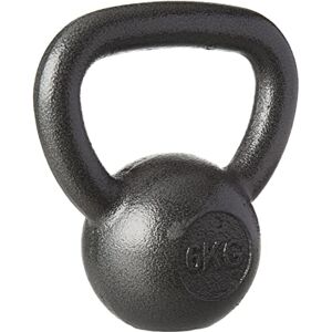 Powerbasics Kettlebell Russik Weights 6kg Cast Iron Adult Unisex Multicolor (Multicolor), One Size Powerbasics Kettlebell Russik Weights 6kg Cast Iron Adult Unisex Multicolor (Multicolor), One Size