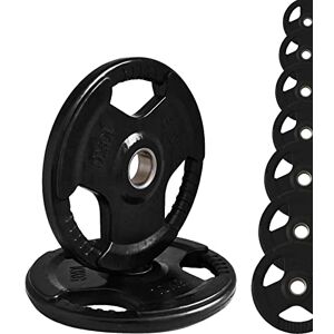 G5 HT SPORT Unisex Adult Rubberised Bore Diameter 50mm Cast Iron Rubber Washers Olympic Hole Diameter 50mm (1 x 25kg) Black, Nero G5 HT SPORT Unisex Adult Rubberised Bore Diameter 50mm Cast Iron Rubber Washers Olympic Hole Diameter 50mm (1 x 25kg) Black, Nero