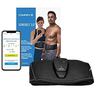 Compex Corebelt 3.0 – Ab and Lumbar Electro Stimulation Belt (EMS) 6 programs to get a flatter, firmer stomach. Black Compex Corebelt 3.0 – Ab and Lumbar Electro Stimulation Belt (EMS) 6 programs to get a flatter, firmer stomach. Black