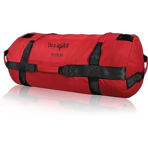 Yes4All ZT2X Sandbag, Red, 34-56 Kilograms, Weighted bag for Running Workout, Core Bag Sandbag for many Functional Training, Running Bag, Crossfit, Fitness, Conditioning Yes4All ZT2X Sandbag, Red, 34-56 Kilograms, Weighted bag for Running Workout, Core Bag Sandbag for many Functional Training, Running Bag, Crossfit, Fitness, Conditioning
