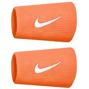 Nike Tennis Premier Doublewide Wristband Tennis Sweatband Sport Wristband, Turf Orange/White, One Size Nike Tennis Premier Doublewide Wristband Tennis Sweatband Sport Wristband, Turf Orange/White, One Size