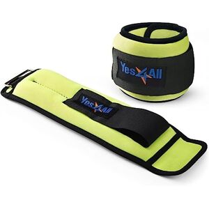 Yes4All 3ZMT Neoprene Wrist Ankle Weight, 2.7 KG Pair = 2 * 1.35 KG, Lime Yes4All 3ZMT Neoprene Wrist Ankle Weight, 2.7 KG Pair = 2 * 1.35 KG, Lime